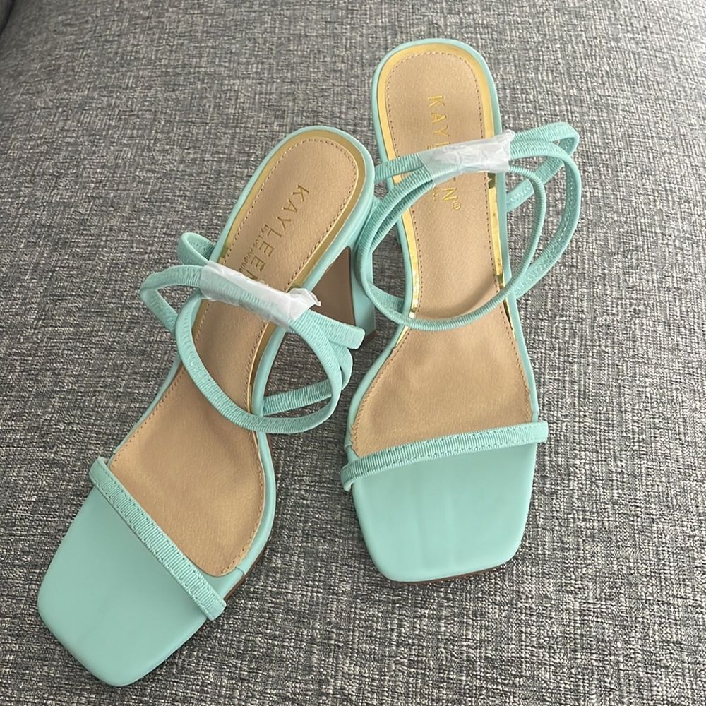 Kayleen By Los Angeles Women's Criss-Cross Elastic Ankle Strap